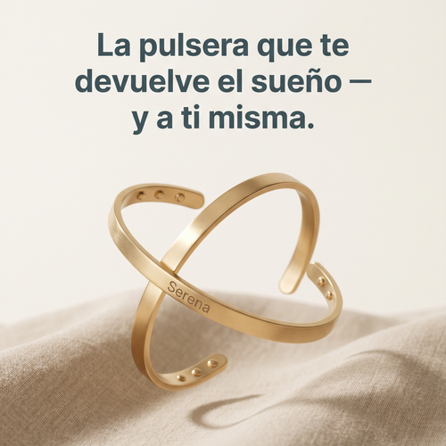 Serena - Pulsera de Acupresión para Eliminar Síntomas de Menopausia