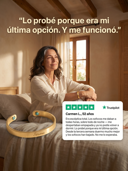 Serena - Pulsera Magnética para Aliviar los Síntomas de Menopausia