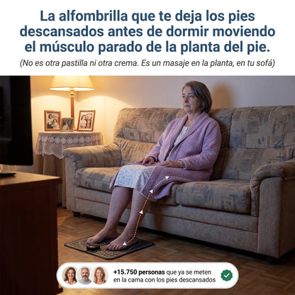 Neurostep - Alfombrilla de Masaje diseñada para Despertar los Músculos Dormidos de tus Pies