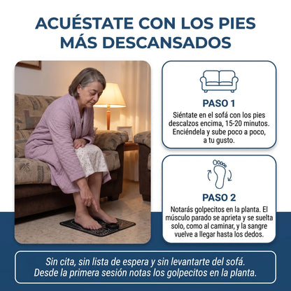 Neurostep - Alfombrilla de Masaje diseñada para Despertar los Músculos Dormidos de tus Pies